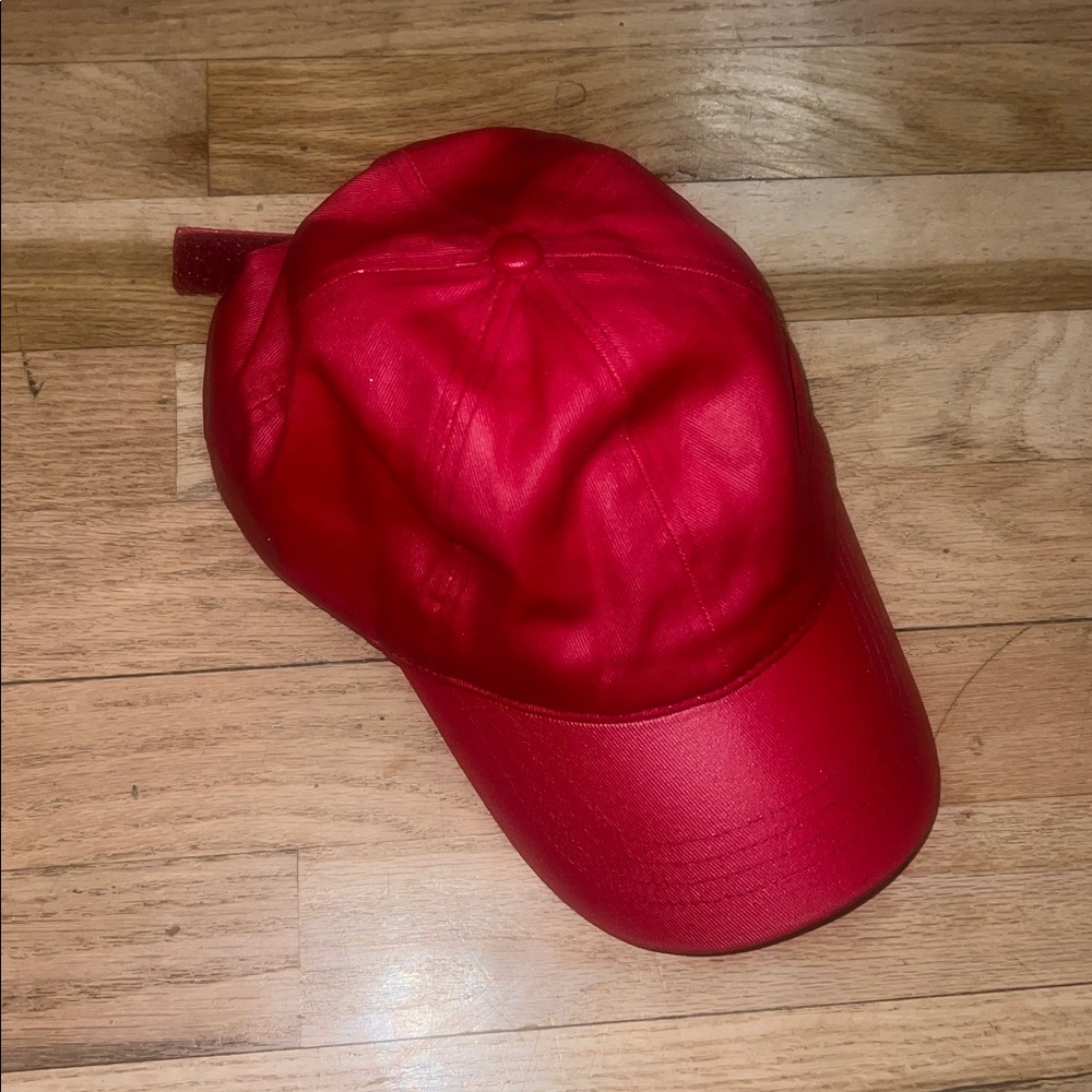 Red Baseball Cap - image 1